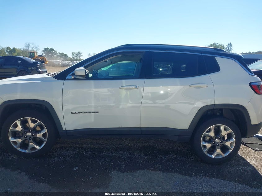 2019 JEEP COMPASS LIMITED 4X4 3C4NJDCB5KT827375