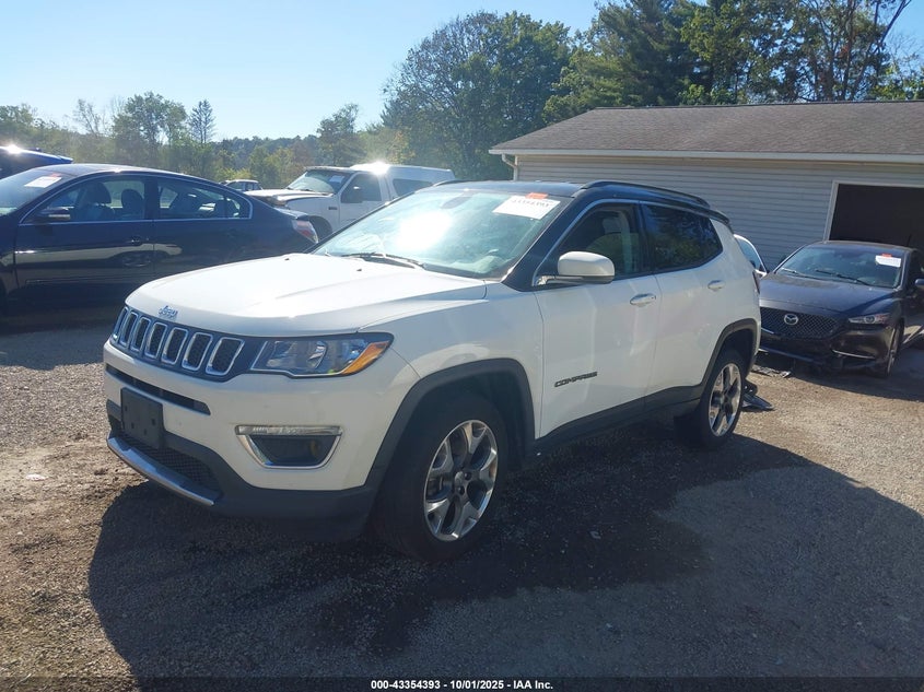 2019 JEEP COMPASS LIMITED 4X4 3C4NJDCB5KT827375