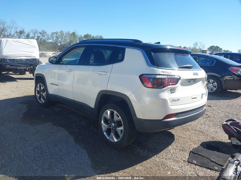 2019 JEEP COMPASS LIMITED 4X4 3C4NJDCB5KT827375