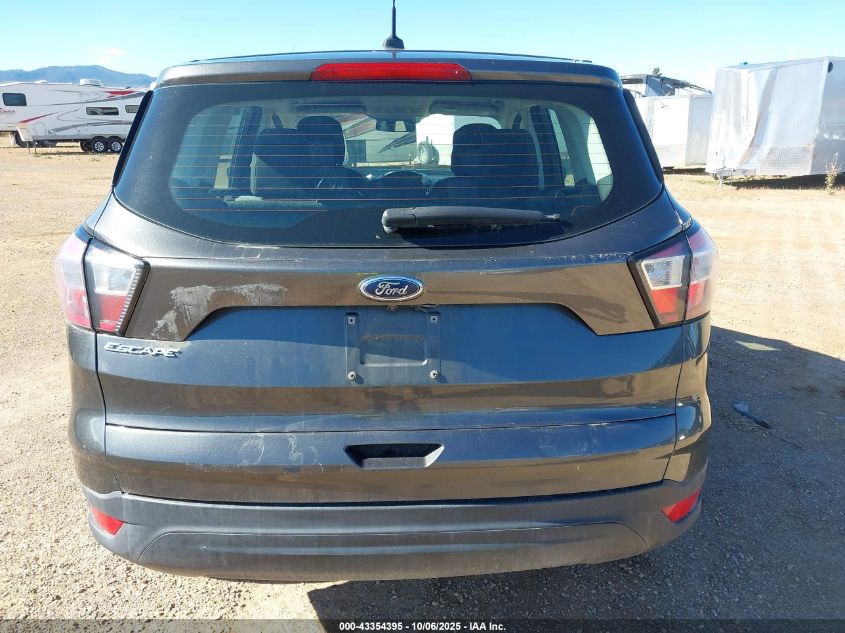 2018 Ford Escape S VIN: 1FMCU0F70JUC78795 Lot: 43354395