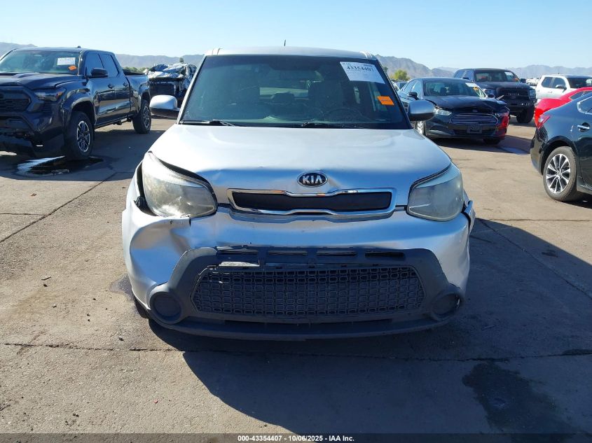 2014 Kia Soul VIN: KNDJN2A23E7703611 Lot: 43354407