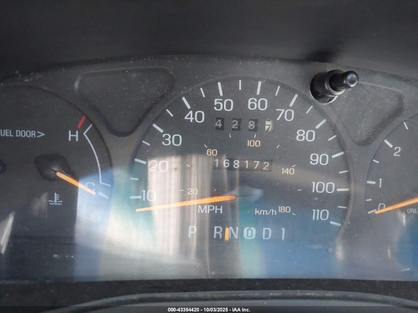 1996 Ford Taurus G VIN: 1FALP51U5TA263421 Lot: 43354420