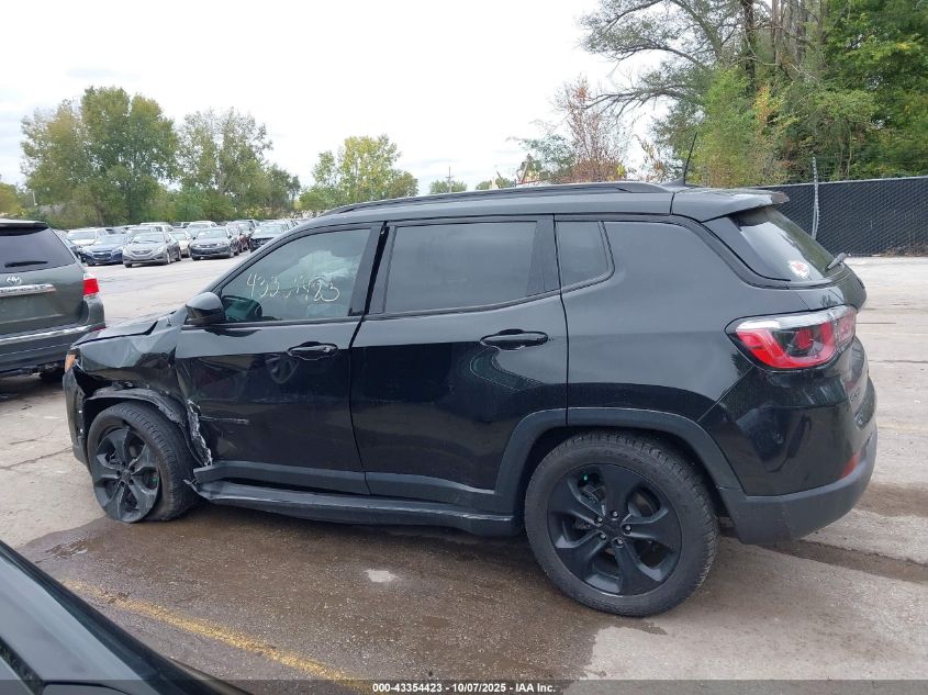 2018 Jeep Compass Altitude 4X4 VIN: 3C4NJDBB3JT298623 Lot: 43354423