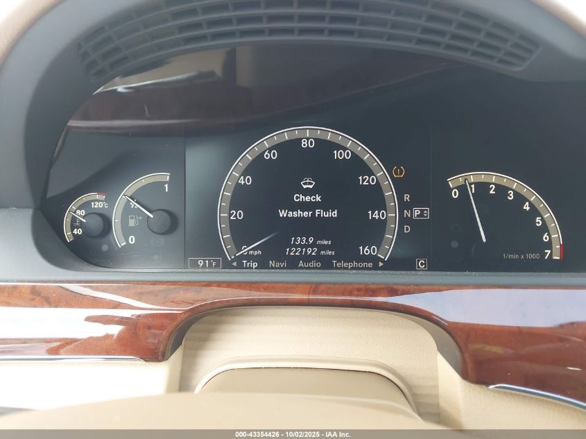 2008 Mercedes-Benz S 550 4Matic VIN: WDDNG86XX8A176621 Lot: 43354426