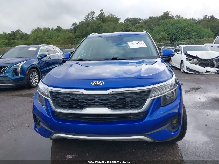 2021 Kia Seltos S Turbo VIN: KNDEUCA21M7088887 Lot: 43354432