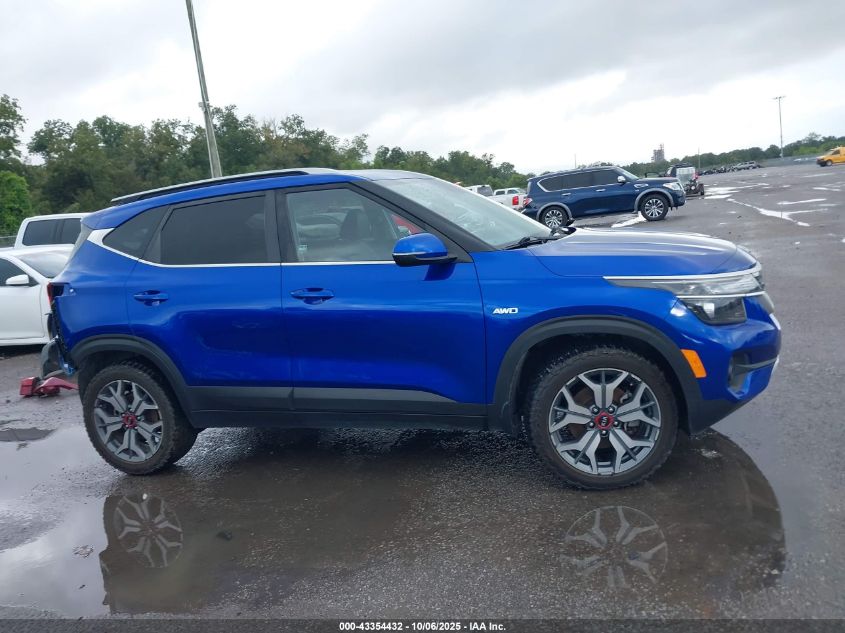 2021 Kia Seltos S Turbo VIN: KNDEUCA21M7088887 Lot: 43354432