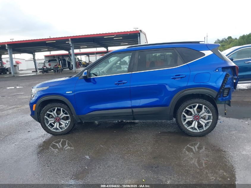 2021 Kia Seltos S Turbo VIN: KNDEUCA21M7088887 Lot: 43354432