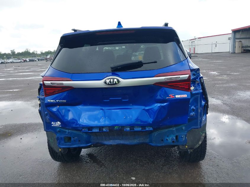 2021 Kia Seltos S Turbo VIN: KNDEUCA21M7088887 Lot: 43354432