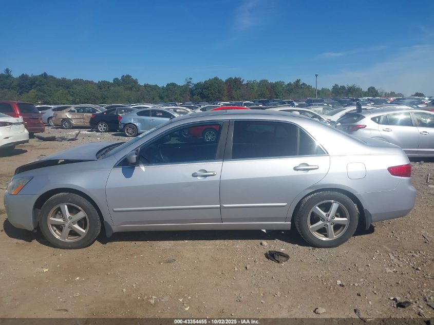 2005 Honda Accord 2.4 Ex VIN: 1HGCM56845A002087 Lot: 43354455