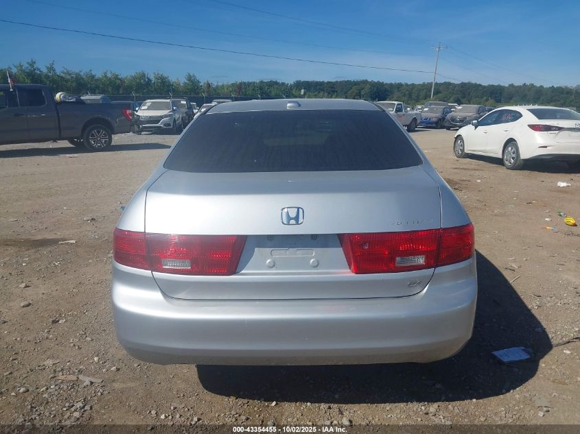 2005 Honda Accord 2.4 Ex VIN: 1HGCM56845A002087 Lot: 43354455