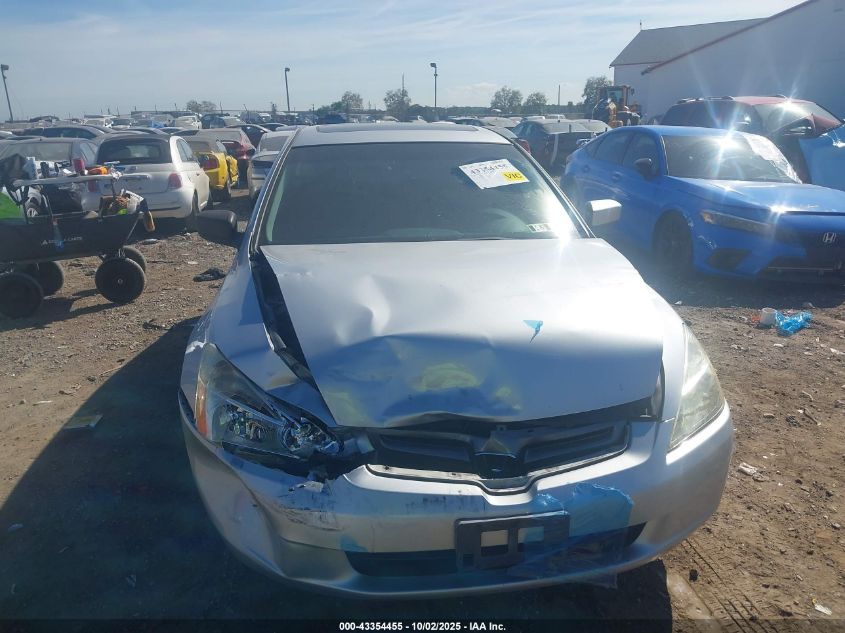 2005 Honda Accord 2.4 Ex VIN: 1HGCM56845A002087 Lot: 43354455
