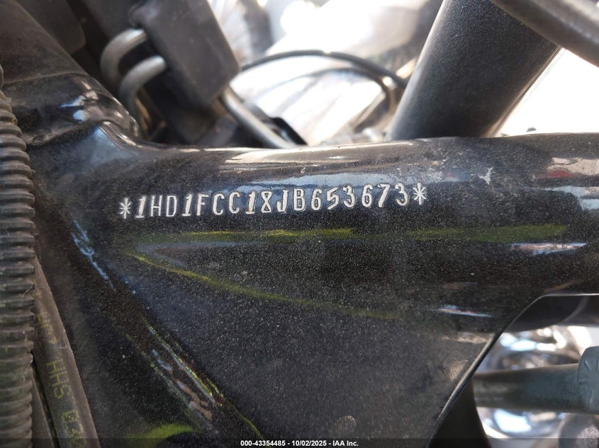 2018 Harley-Davidson Flhtcu Ultra Classic Electra Gld VIN: 1HD1FCC18JB653673 Lot: 43354485