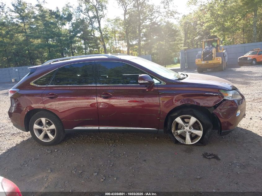 2013 Lexus Rx 350 VIN: 2T2BK1BA4DC205195 Lot: 43354501