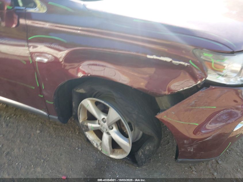 2013 Lexus Rx 350 VIN: 2T2BK1BA4DC205195 Lot: 43354501