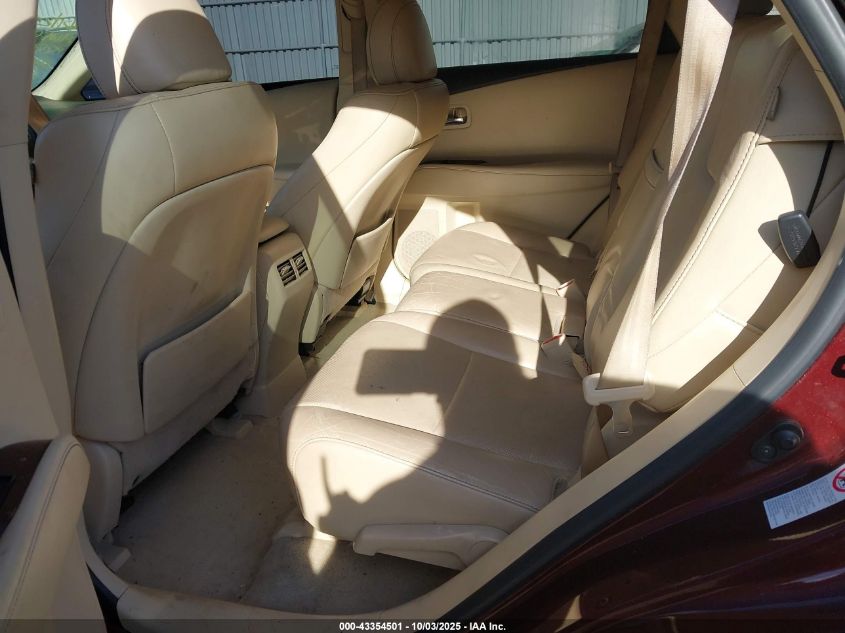 2013 Lexus Rx 350 VIN: 2T2BK1BA4DC205195 Lot: 43354501