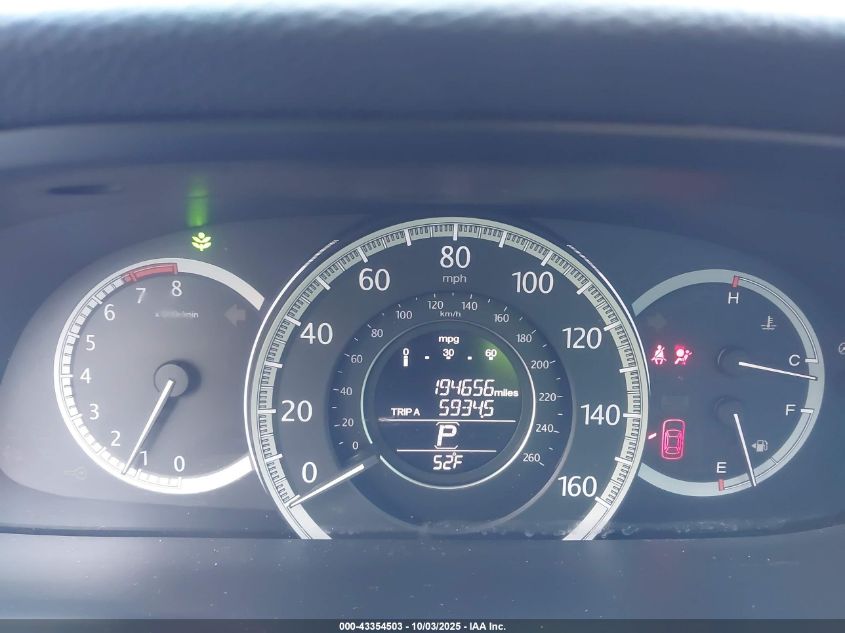 2014 Honda Accord Ex-L V-6 VIN: 1HGCR3F85EA036898 Lot: 43354503