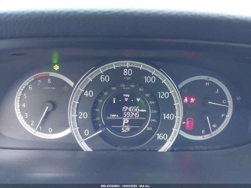 2014 Honda Accord Ex-L V-6 VIN: 1HGCR3F85EA036898 Lot: 43354503