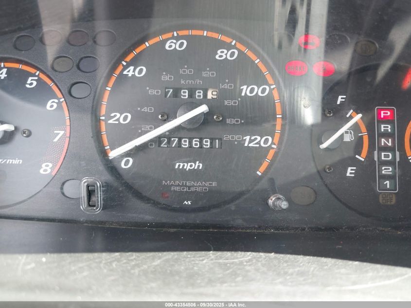 2000 Honda Cr-V Ex VIN: JHLRD1867YC031298 Lot: 43354506