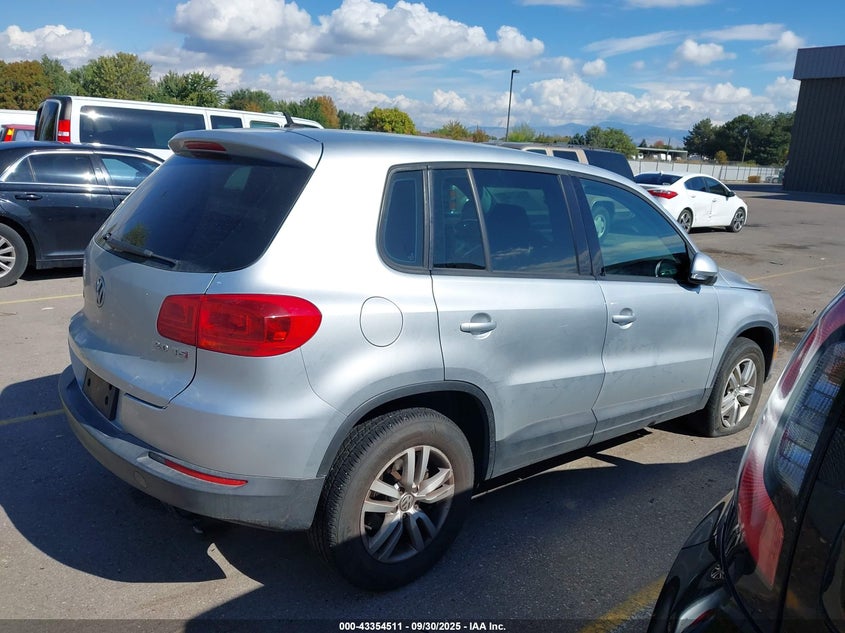 2013 VOLKSWAGEN TIGUAN S WVGAV3AX6DW569033