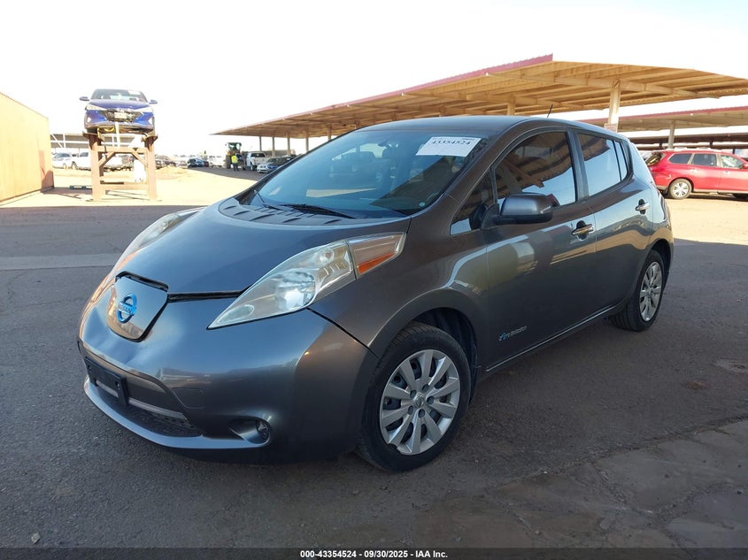 2015 NISSAN LEAF S - 1N4AZ0CP2FC314782