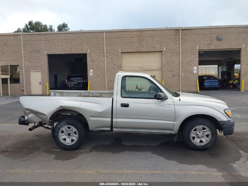 2004 Toyota Tacoma VIN: 5TENL42N24Z347221 Lot: 43354530