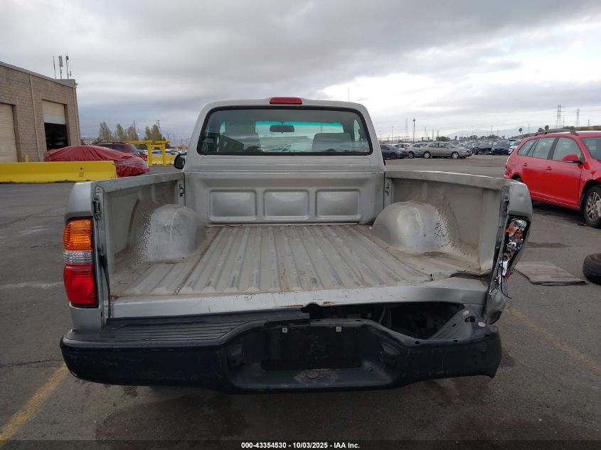 2004 Toyota Tacoma VIN: 5TENL42N24Z347221 Lot: 43354530