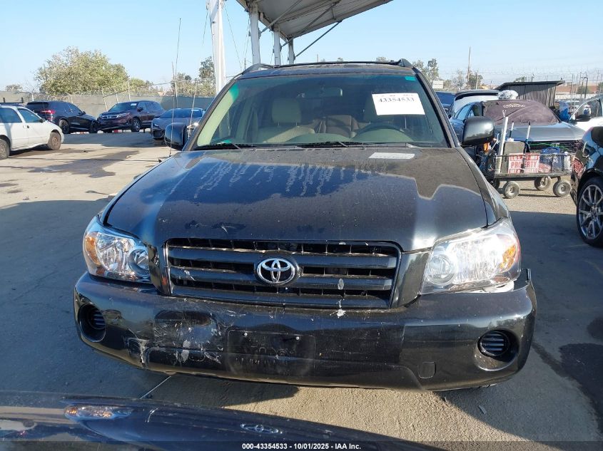 2007 Toyota Highlander VIN: JTEGD21A770160209 Lot: 43354533