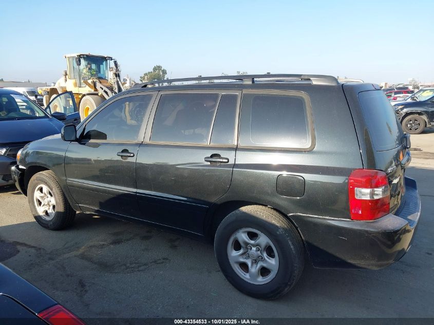 2007 Toyota Highlander VIN: JTEGD21A770160209 Lot: 43354533