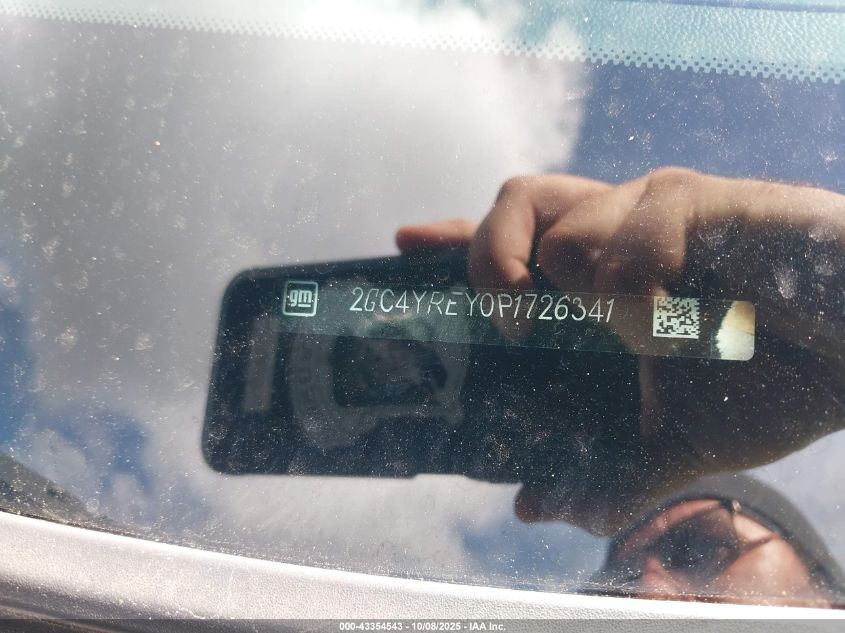 2023 Chevrolet Silverado 2500Hd 4Wd Standard Bed High Country VIN: 2GC4YREY0P1726341 Lot: 43354543