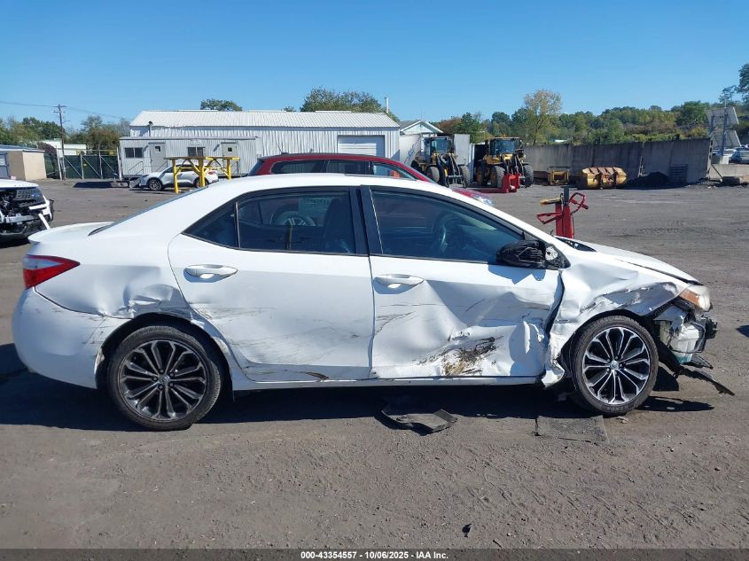 2014 Toyota Corolla S Plus VIN: 2T1BURHE4EC033405 Lot: 43354557
