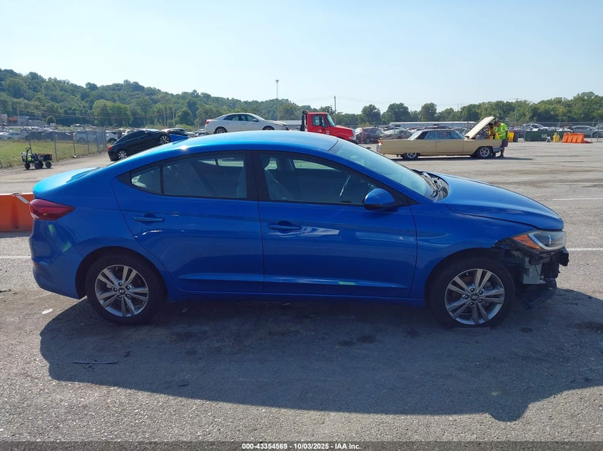 2018 HYUNDAI ELANTRA SEL - KMHD84LF1JU593522