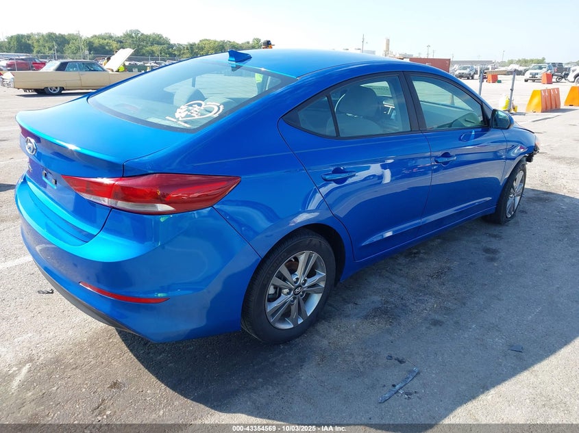 2018 HYUNDAI ELANTRA SEL - KMHD84LF1JU593522
