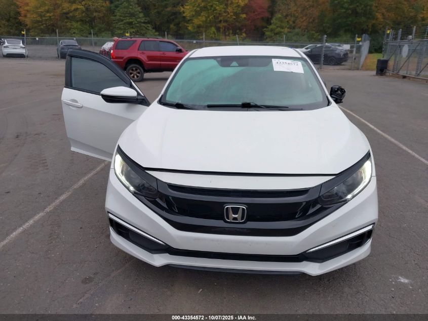 2020 Honda Civic Lx VIN: 2HGFC2F68LH547656 Lot: 43354572