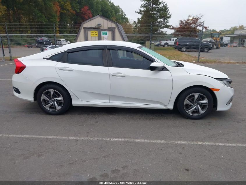 2020 Honda Civic Lx VIN: 2HGFC2F68LH547656 Lot: 43354572