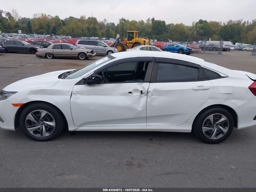 2020 Honda Civic Lx VIN: 2HGFC2F68LH547656 Lot: 43354572