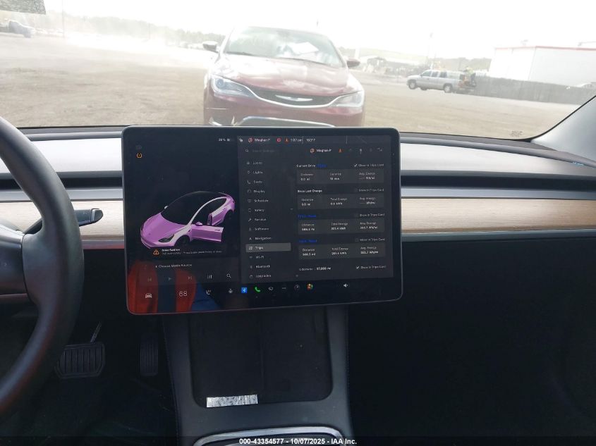 2021 Tesla Model 3 Standard Range Plus Rear-Wheel Drive VIN: 5YJ3E1EA8MF093976 Lot: 43354577