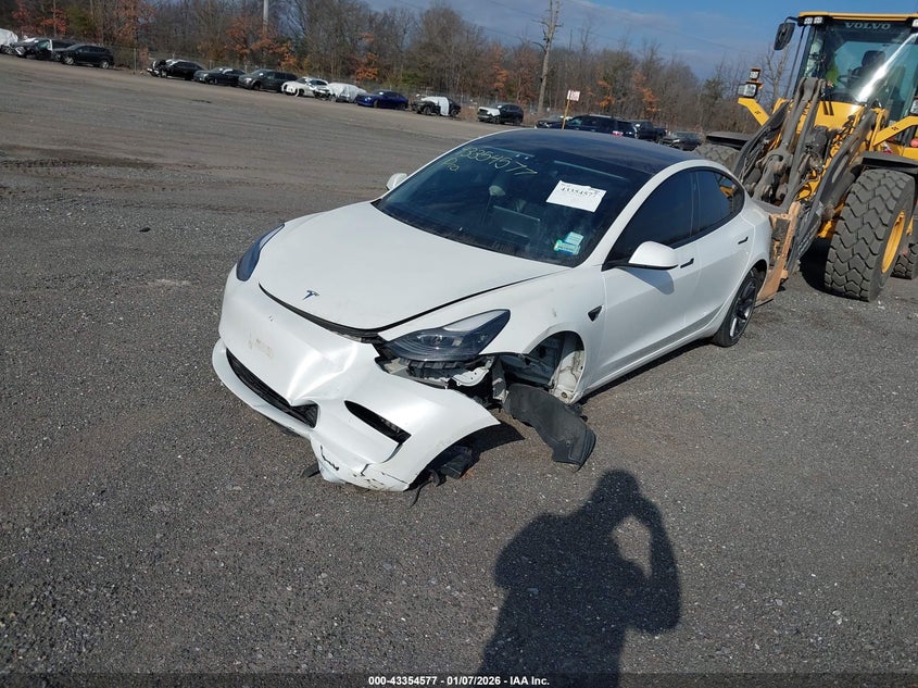Vin: 5yj3e1ea8mf093976, lot: 43849298, tesla model 3 standard range plus rear-wheel drive 20212