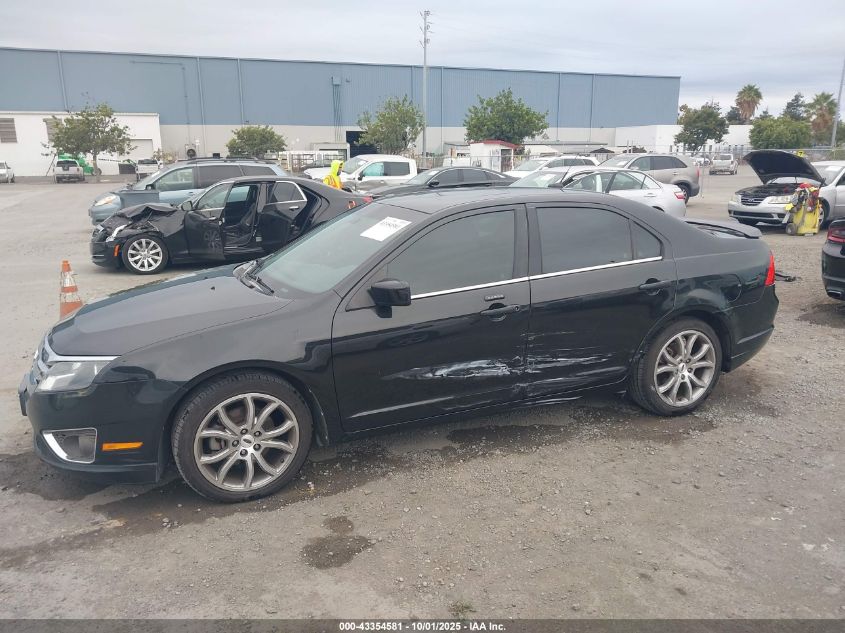 2012 Ford Fusion Sel VIN: 3FAHP0JA7CR205864 Lot: 43354581