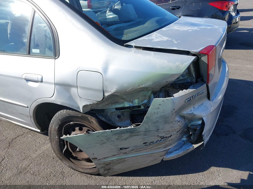 2003 Honda Civic Lx VIN: 2HGES16573H570958 Lot: 43354585