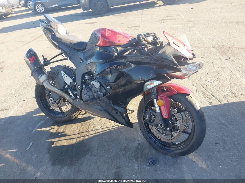 2022 Kawasaki Zx636 K VIN: JKBZXJH11NA012381 Lot: 43354586