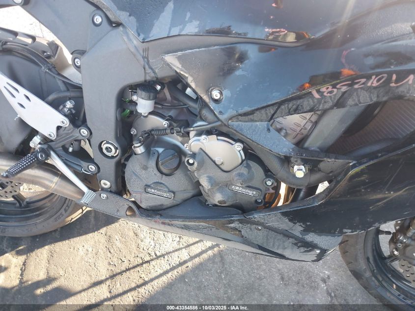 2022 Kawasaki Zx636 K VIN: JKBZXJH11NA012381 Lot: 43354586