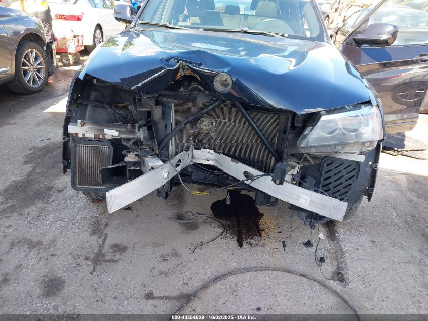 2012 BMW X3 xDrive35I VIN: 5UXWX7C54CL736706 Lot: 43354629