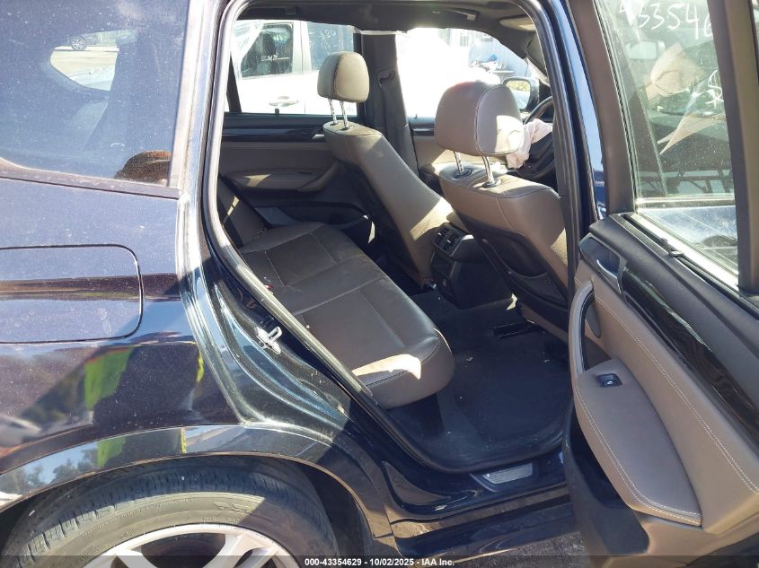 2012 BMW X3 xDrive35I VIN: 5UXWX7C54CL736706 Lot: 43354629