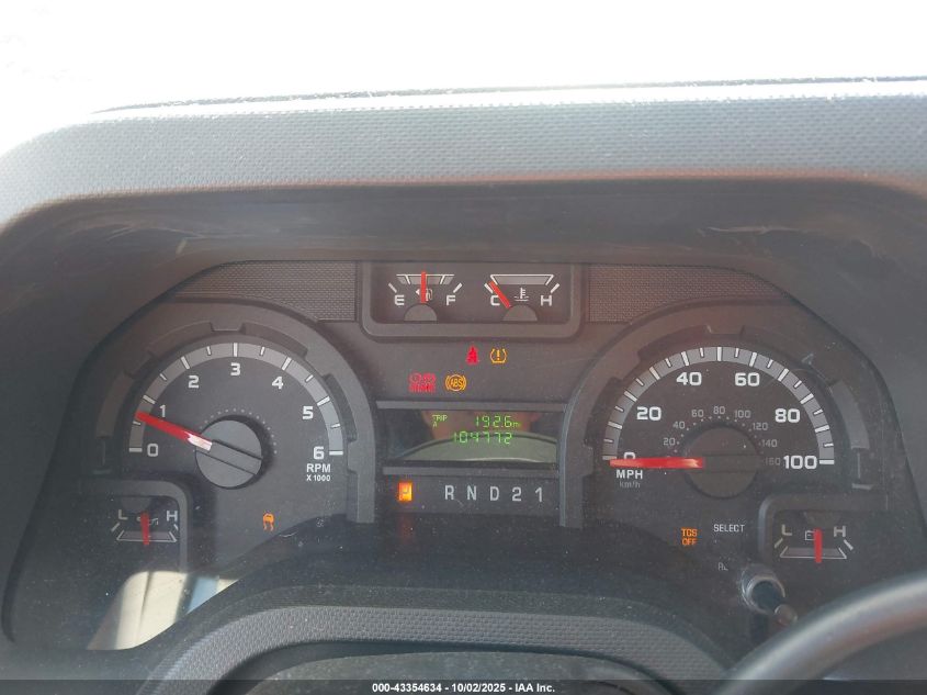 2011 Ford E-250 Commercial VIN: 1FTNS2EW7BDA00484 Lot: 43354634