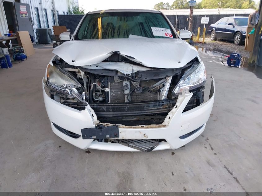 2013 Nissan Sentra Sl VIN: 3N1AB7AP7DL607947 Lot: 43354657