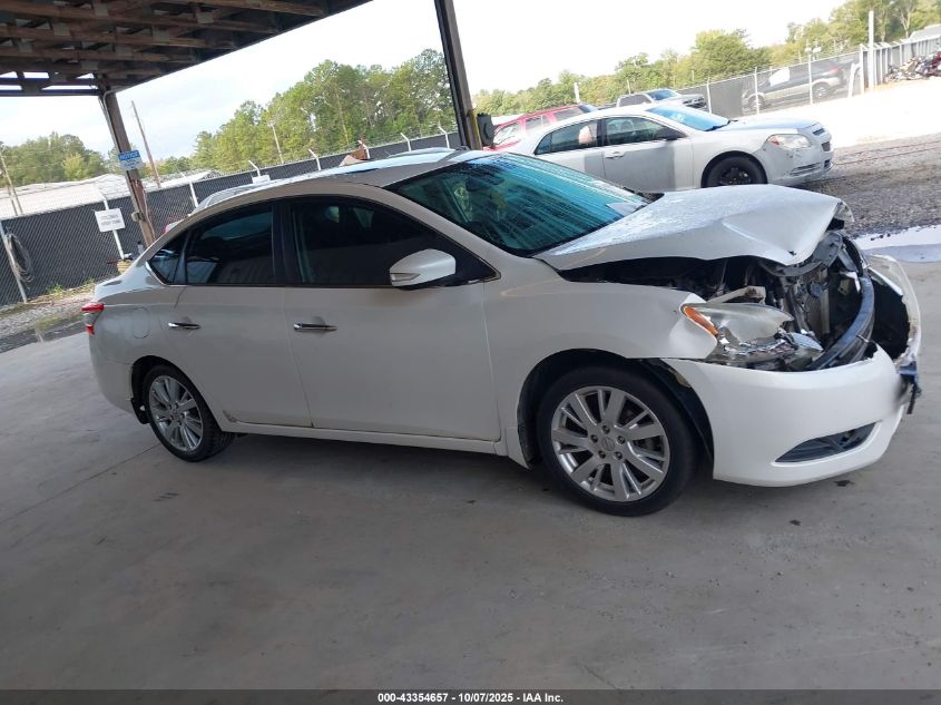 2013 Nissan Sentra Sl VIN: 3N1AB7AP7DL607947 Lot: 43354657