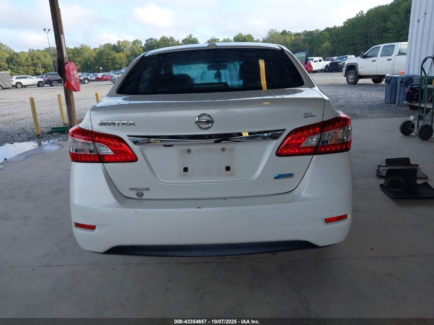 2013 Nissan Sentra Sl VIN: 3N1AB7AP7DL607947 Lot: 43354657