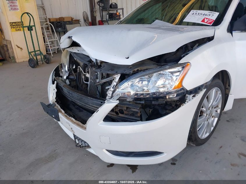 2013 Nissan Sentra Sl VIN: 3N1AB7AP7DL607947 Lot: 43354657