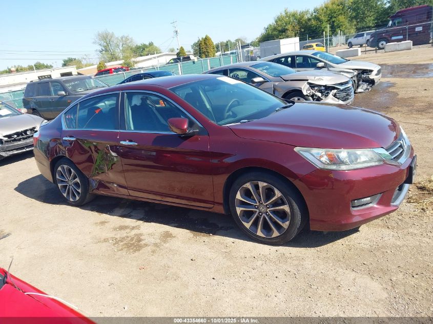 2014 Honda Accord Sport VIN: 1HGCR2F58EA170062 Lot: 43354660