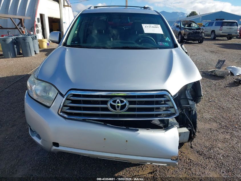 2008 Toyota Highlander Limited VIN: JTEES42A982027383 Lot: 43354681